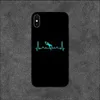 Чехлы для мобильных телефонов Чехол для телефона Football Heart Beat для iPhone 11 12 Mini 13 14 Pro XS Max X 8 7 6s Plus SE XR ShellL2310/16