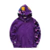 BAPE/Bathing ApeМужская толстовка с капюшоном на молнии и камуфляжем в виде акулы