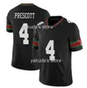 Maillot de rugby de football noir mexicain cousu Parsons Prescott Lamb Diggs E.Smith Dhgate Maillots de football personnalisés Boutique en ligne Yakuda Maillots