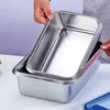 Bento Boxes 316 Stainless Steel Lunch Box 600ml-2800ml Food Grade Portable Bento Boxes Oven Induction Cooker Sealing Leakproof Lunch Box 231013