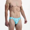 Heren badmode print badpak heren sexy badpak ademende badpakken zwemslip push pad string boxer sneldrogende gay strandkleding