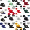 2024 Mens Baseball Fitted Hats Classic Black Color Hip Hop Chicago Sport Full Closed Design Caps baseball cap Chapeau Stitch Heart Love Hustle Flowers new era Mvip