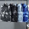 Gilet da uomo Taglie forti S-8XL Autunno Inverno Giacche senza maniche spesse per uomo Gilet mimetico in cotone caldo con cappuccio Gilet oversize casual 231017