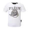 24SS Plein Bear T-shirt Mens Designer Tshirts Vêtements de marque Hingestone Pp Skulls Men T-shirt Round Cou