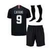 Kit adulte 18 19 20 maillots de football CAVANI MBAPPE Maillots de football 2018 2019 2020 VERRATTI ICARDI DI MARIA Marquinhos uniformes de chemise enfants pied troisième 3ème 4ème 8989