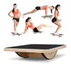 Twist Boards Fitness Taille Twisting Disc Hölzern Yoga Balance Board Rehabilitationsübungen Rechteckige Ausgleichsbrett für Fitnessausrüstung 231016