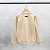 Högkvalitativ mäns vårhöst Pullover Casual Men Capless Sweatshirt Classic Letter Trend Logo Luxury Man Fashion Warm Top T-shirt