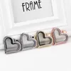 Collane a sospensione 1pc Trendy Heart Glass Floating Memory Picture Locket Relicario per coppia Love Medaillon Women Collier Gioielli Making