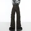 Мужские джинсы PFNW с несколькими карманами, джинсовые брюки-карго, уличный нишевый дизайн, мужская одежда в стиле сафари, техническая одежда, осень 2023, модный 28W1646