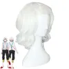 Cosplay Anime Tokyo Ghoul Juzo Suzuya Rei Boy Cosplay Costume White Wig Ccg Pink Uniform Halloween Carnival Party Role Play Suit