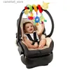 Happiles# Baby Crib Starching Rattles Toys Car Car Seat Toy Soft Mappiles Stroller Crib Cot Spiral Toy Plancing Dolls for Babies Newborn Gift Q231017