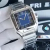 Relógio mecânico automático masculino 42mm 904L todo em aço inoxidável relógios à prova d'água Montre de luxe