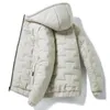 Herren Daunenparkas Winter Trendy Cottonpadded Mäntel Jacke Herren Outdoor Kapuzenmantel Lässige Windjacke Dick Warm 231016