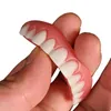 Party Decoration 1pc Silicone Upper Lower Veneers False Teeth Laugh Dentures Paste Fake Braces Comfortable Cover