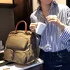 Zaino coreano Tessuto di nylon di alta qualità Multi tasca Versatile Moda Viaggio Doppia spalla Tempo libero Borsa a tracolla singola a doppio scopo 230615