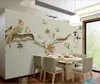 Tapety niestandardowe Mural 3d Po tapeta na ścianie Ptaki wytłoczone gałęzie Dekor Home Decor salon dla 3 dni w rolkach