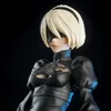 Konst och hantverk 27cm Nier Automata 2B Anime Figur Yorha No.2 Type B Action Figurer Samlingsbara PVC -figurdekorationer Modell Robot Toy Gifts 231017