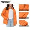 Donsparka's voor dames TACVASEN Pufferjack met volledige ritssluiting Winter Lichtgewicht gewatteerde warme jassen Casual windjack Oversized uitloper Outdoor 231017