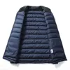 Mens Down Parkas Autumn Winter Men Duck Vest Coat Ultralight Sleeveless Puffer Jacket Ultralätt lättvikt Waistcoat 231016