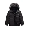 Down Coat 1-14 år Autumn Winter Kids Down Jackets For Girls Barn Kläder Värmta rockar för pojkar Småbarn Girls Ytterkläder Kläder 231017