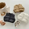 Gilet invernale per bambini Gilet Gilet Corea Piumino per bambini Cappotto ispessito Giacca Ragazzi Ragazze Gilet caldo per esterni 1-5 anni 231016