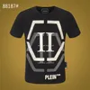 PLEIN BEAR T-Shirt Herren Designer T-Shirts Markenkleidung Strass Schädel Männer T-Shirts Klassische hochwertige Hip Hop Streetwear Ts239v