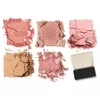 Blush Brand Face Blusher Bar Cheek Blush Powder Make Up Bronzer Kit Palette With Brush Makeup Peach Cosmetics For Face Pink 231016
