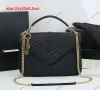 3A العلامة التجارية الفاخرة حقيبة عالية الجودة مبطن من الجلد الحقيقي Shuolder Messenger Crossbody Chain Strap Counter Counter Counter Bag Bag Bag Bage Witt