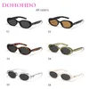 Lunettes de soleil DOHOHDO 2024 Rétro Ovale Pour Hommes Femmes Polyvalent Star Lunettes de Soleil Classique Vintage UV400 Nuances Extérieures