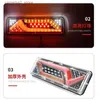 Car Tail Lights 2Pcs 12V/24V Car Trailer Trucks Tail lights Car LED Rear Tail Light Running Turn Signal Rear Lamps Lorry Bus Taillight Parts Q231017