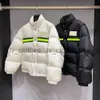 2023 heren winter donsjack met capuchon designer merk mode paar kleding hooded pluizige warme parka dames straatkleding winter donsjack zwarte jas