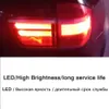 Światła ogona samochodu Wewnętrzne światło ogona dla BMW X5 E70 3.0D 3.0SD 3.0SI 3.5D 4,8 2012 2012 2012 r. Sygnał ostrzegawczy z tylnym sygnałem Akcesoria samochodowe Q231017