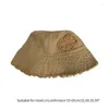 Береты для взрослых, рваная панама, женская спортивная кепка в рыбацком стиле для женщин и подростков, повседневная летняя солнцезащитная кепка с каплей