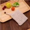 Other Bath & Toilet Supplies 9X14Cm Making Bubbles Soap Bag Saver Sack Pouch Storage Dstring Holder Skin Surface Cleaning Bath Supplie Dhlcg