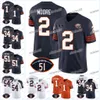 D'Andre Swift Justin Fields Jersey Walter Payton Cole Kmet Khalil Herbert DJ Moore Jaquan Brisker urso Darnell Mooney Roquan Smith Brian Urlacher Camisas de futebol