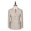 Men's Suits Blazers Slim Fit Man Blazer Office Blazer Suit Mens Jackets Wedding Dress Jacket Suit Coats Casual Double-Breasted Business Suit 231016