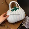 Cross Body Halloween Waterproof Chain Crossbody Bag 2023 Pumpkin Fashion Sling PU Leather Top Handle Bagsblieberryeyes