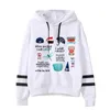 Women's Hoodies Cartoon Graphic Korean Style Hoody Kawaii Gilmore Girls Women Autumn Winter Tops roliga mode Casual Sweatshirts Kvinna