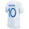 Club français Ensembles complets enfants 22 23 24 Maillot de football BENZEMA 2023 2024 Jersey MBAPPE GRIEZMANN SALIBA COMAN PAVARD KANTE enfants Maillot de foot equipe Maillots