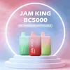 Original JAM KING BC5000 13ml Pré-preenchido Ecig vs Elf Bar Bang Vape Sabor de cigarro descartável recarregável 650mAh Bateria Vaper 9k 9000 12k 12000 10000 2800