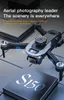 Ny S150 Mini Drone 4K Professional 8K Dual Camera Hinder Undvikande Optiskt flödesbrushless RC Dron Quadcopter Long Range FPV Drone Prosumer Drones Toys Gifts