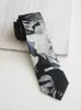 Neck Ties fashion male men's tie Original prints Guernica Black print tie retro art abstract men and women necktie 231013