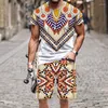 Fatos de treino masculino conjunto camiseta casual engraçado manga curta praia luxo moda esportiva rua outfit harajuku 2023 verão hip-hop