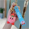 Party Favor Cute Cartoon Keychain Wholesale Small Gift Pendants Adhesive Drop Pvc Three-Nsional Figurines Delivery Home Garden Festi Dheij