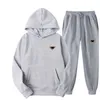 Calças de duas peças masculinas e femininas fatos de treino roupa alta pescoço hoodies moletom calças treino 2023 plus size streetwear casual terno 2 peças conjuntos