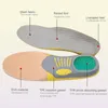 Plantillas ortopédicas ortics almohadilla de gel de salud de pie plano para zapatos