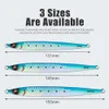 Esche esche JIGGINGPRO 60g 80g 100g Sardine Slider Jigging Lure Rivestimento UV Long Cast Metal Jig Pesca Sea Jigs 231017