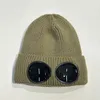 Duas lentes óculos óculos gorros homens chapéus de malha crânio bonés ao ar livre mulheres uniesex gorro de inverno preto cinza gorro gorros gorro de inverno para presente