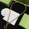 Ensembles de bijoux nouveaux colliers en or de luxe bijoux de mode G colliers pendentifs colliers pendentif de mariage