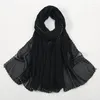 Scarves Malaysia's -Selling Solid Color Chiffon Headscarf For Women Soft And Breathable Hijab